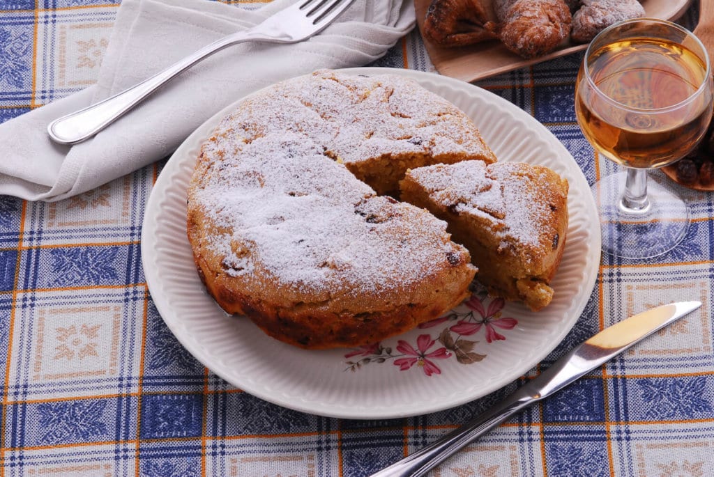 Gâteau de polenta aux figues et au Marsala